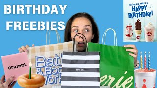 Finding the best FREE Birthday Treats! | Ultimate Guide to Birthday Freebies