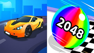 Race Master 3D VS Ball Run 2048 - All Levels SpeedRun Gameplay Ep 2