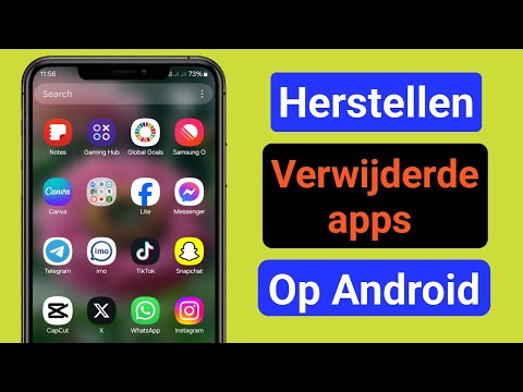 Hoe verwijderde apps van Android-telefoon te herstellen 