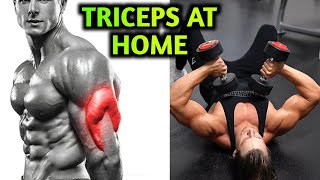 تمارين تراي في المنزل نحت عضلة الترايسبس - tricep workout at home