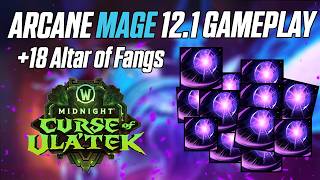 Mage Orb Build Gameplay Altar of Fangs +18 | Curse of Ula'tek 12.1 World of Warcraft
