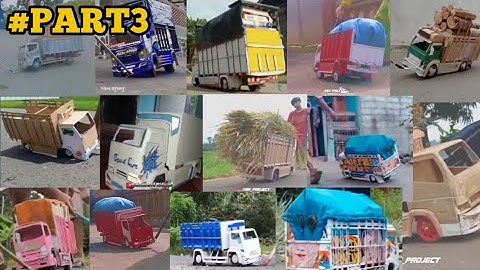 KUMPULAN MINIATUR TRUK OLENG PARAH #part3