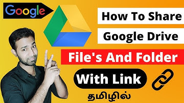How To Share Google Drive Files & Folders With A link | How To Share Files On Google Drive 2022