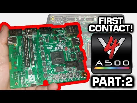 Amiga 500 Vampire 4 X14 First Contact DEMO part 2: Apollo Core 3 BETA