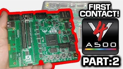 Amiga 500 Vampire 4 X14 First Contact DEMO part 2: Apollo Core 3 BETA