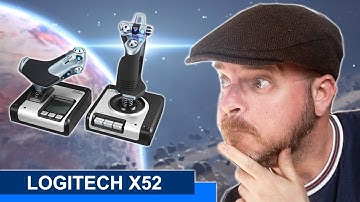 Logitech X52 HOTAS - Unboxing and Setup