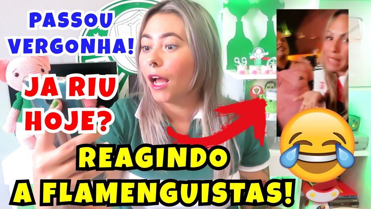 🤣 JÁ RIU HOJE? REAGINDO A COMENTÁRIOS E VÍDEOS DE FLAMENGUISTAS | PEGA VÍDEO MEU AGORAAAAA!