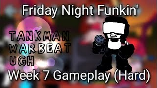 Friday Night Funkin' Week 7 Gameplay and Cutscenes (Hard, no commentary, full combo)