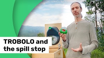 How does the TROBOLO spill stop work?