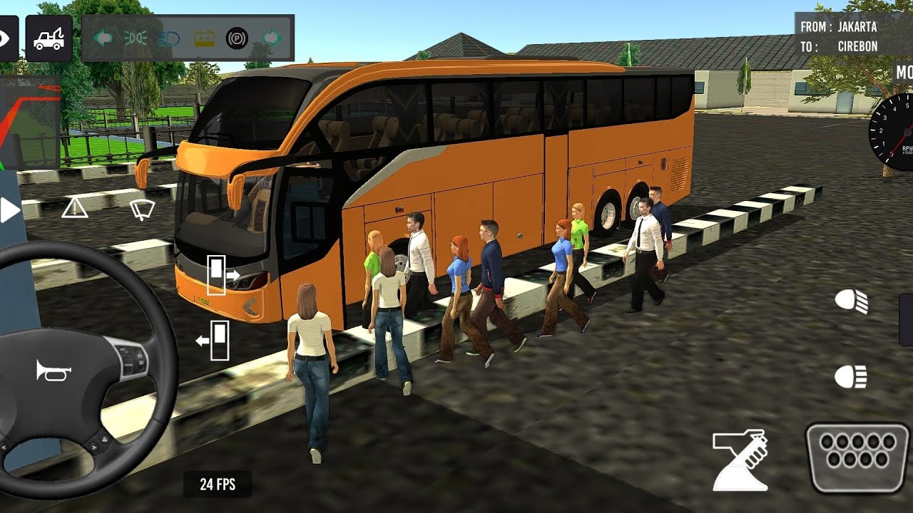 🤫BUS simulator indonesia ll new euro coach bus simulator indonesia ll new euro trock bus 