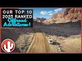 2023 top ten southwest us off road destinations ranked  arizona nevada california utah