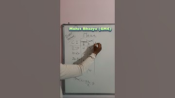 Direct Method Mean of Grouped data #shorts #statistics