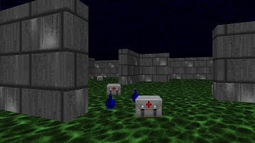 ViZDoom test - visual Reinforcement Learning (health gathering supreme)