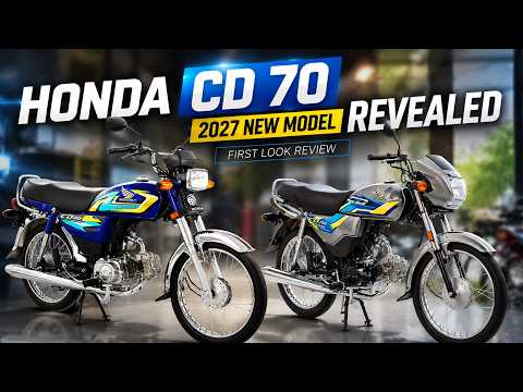 Honda CD 70 2027 | New Model Revealed | First Look Review by Wise Wheels
