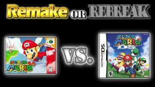 ROR: Super Mario 64 Vs. Super Mario 64 DS (N64 Vs. NDS)