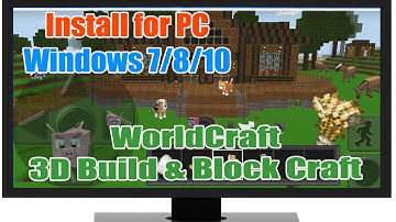 WorldCraft: 3D Build & Block Craft for PC Windows - Soft4WD