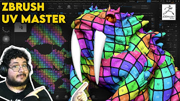 ZBrush UV Master Explained — Easiest Way to Unwrap Your Models!
