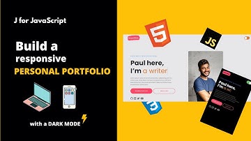 Build A Responsive Personal Portfolio in HTML, CSS & JS and Deploy It On GitHub Pages for FREE