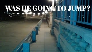 Suicide bridge pasadena encountered possible jumper