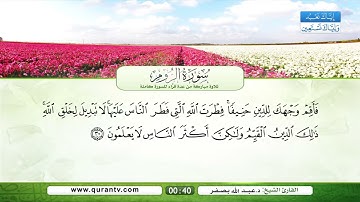 سورة الروم | القراء: سعد الغامدي، فؤاد الخامري، عبد الله بصفر، نبيل الرفاعي، صلاح الهاشم، يحيى حوى