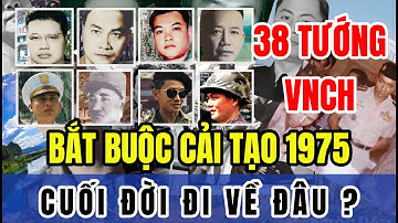 38 vị tướng VNCH đi cải tạo sau năm 1975, số phận cuối đời ra sao? | Tin Nhanh Lịch Sử