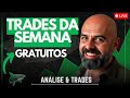 Análise Semanal: Bitcoin, Forex, Ações e Mais – Melhores Trades da Semana [AO VIVO]