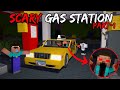Nightshift at haunted gas station minecraft horror story in hindi