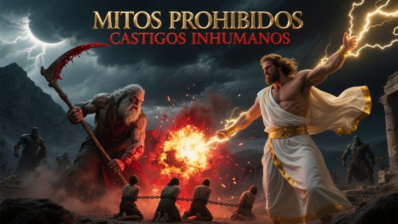TOP SECRETOS OSCUROS y Perturbadores de la MITOLOGÍA Antigua