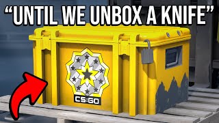 WE DID A 300 CS2 CASE BATTLE (DOPPLER UNBOX)