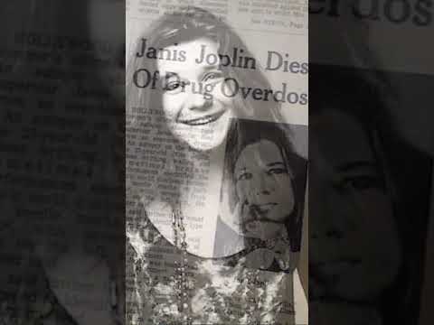 Janis Joplin dies