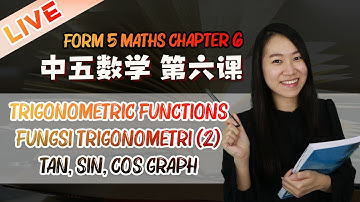 2021 中五数学第六课 | Maths Form 5 Chapter 6 Tan Sin Cos Graph | Tan Sin Cos Graf (Part 2)
