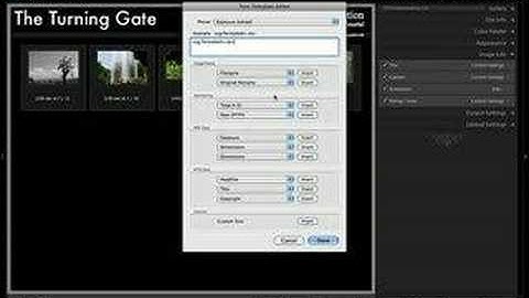Lightroom Web module - Setting Image Info (Advanced)