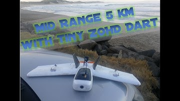ZOHD Dart 635 mm - mid range attempt 5km out