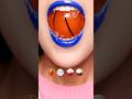 asmr EATING JELLY BASKETBALL CRISTALL BALL HEXAGON and MOCHI eating sounds