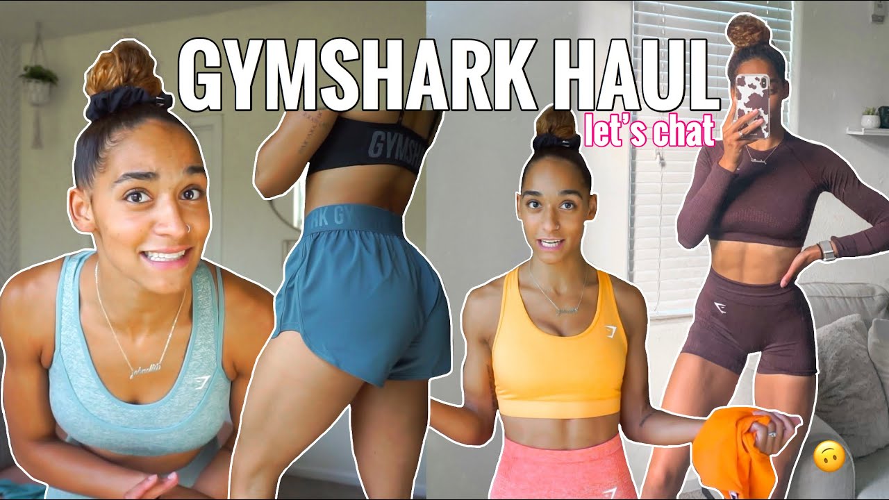 NEW GYMSHARK PIECES  Vital Rise, New Training Shorts, Sports Bras, Try On  & Review 