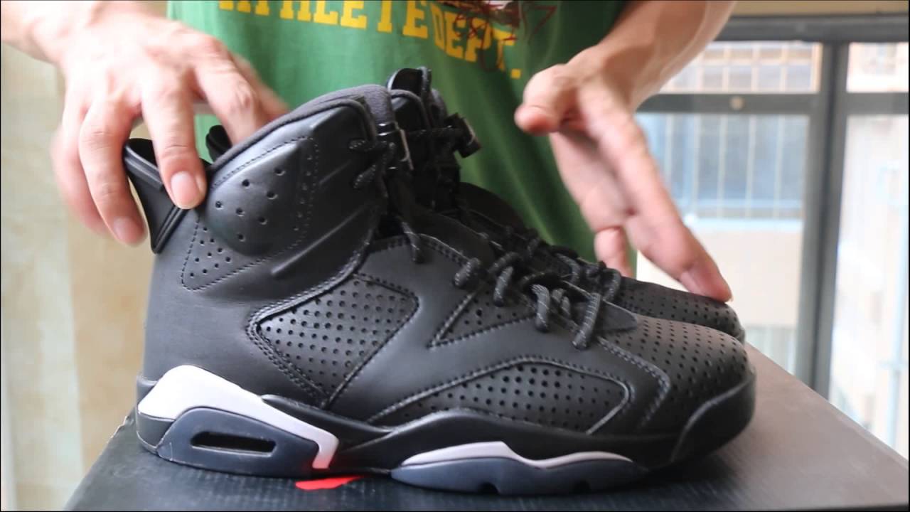 aj 6 black cat