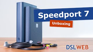Telekom Speedport 7 Unboxing  Gerteansicht U0026 Lieferumfang