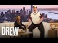 Paul Walter Hauser Does an Improvised Chris Farley Impression for Drew Barrymore!