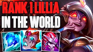 RANK 1 LILLIA IN THE WORLD INSANE SOLO CARRY | CHALLENGER LILLIA JUNGLE GAMEPLAY | Patch 12.14 S12