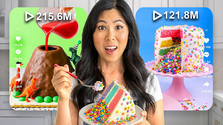 I Tested the MOST SATISFYING "Surprise" TikTok DESSERT Recipes! 🎂