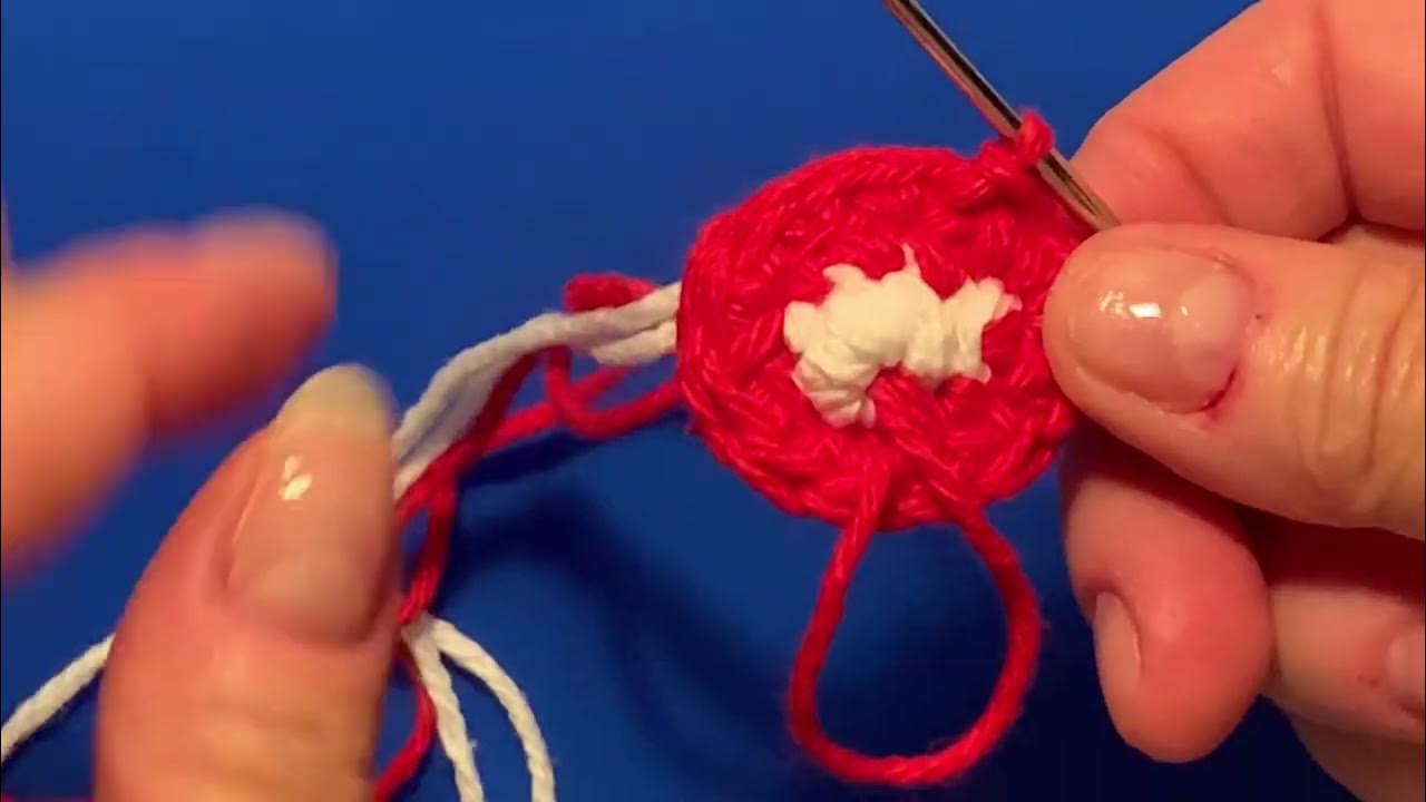 how-to-crochet-a-christmas-mushroom-for-beginners-diy
