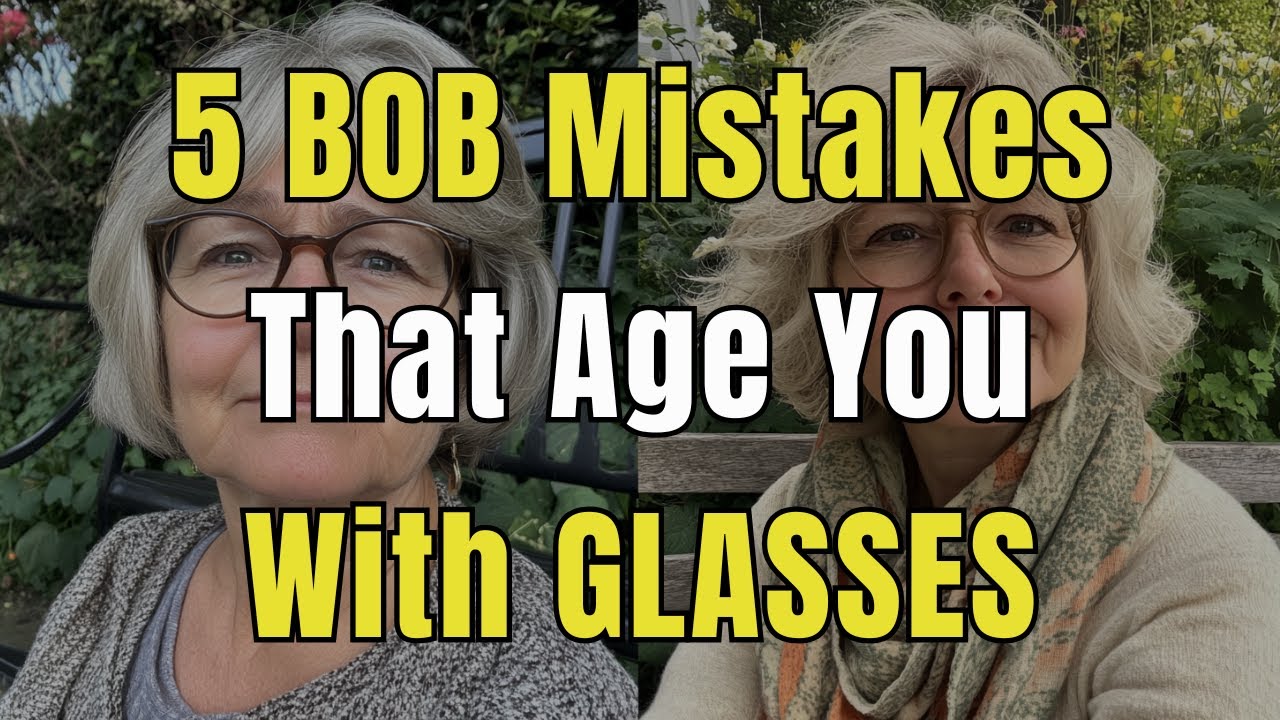 5 ошибок стрижки боб, которые старят вас, если вы носите очки (и как их исправить)