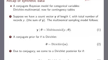 [Differentially private synthetic tabular data] Introduction