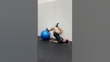 Swiss Ball - Single Leg Eccentric Hamstring Curl