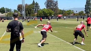 First Look: Mason Pline & TE Group At 49ers Rookie Minicamp