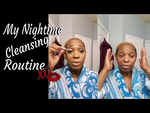 My Nighttime Cleansing Routine