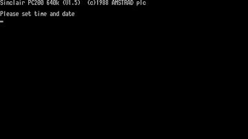 Sinclair PC 200 Professional Series (BIOS v1.5)