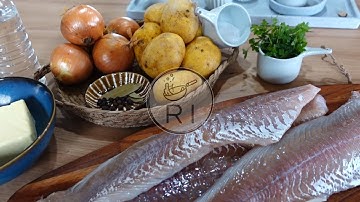 Kochfisch mit Zwiebeln | Fischrezept zu Ostern | Seelachs #Omasrezepte