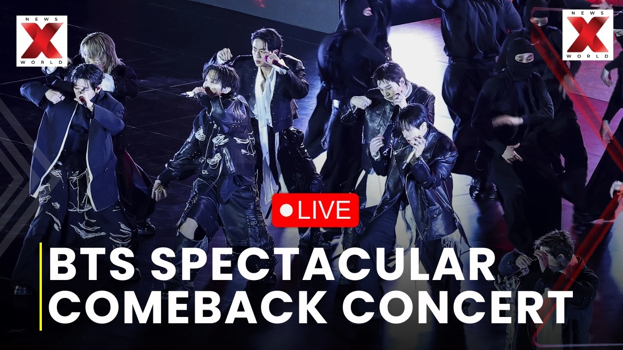 BTS Concert LIVE : K-Pop Icons BTS Return With Historic Seoul