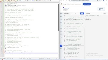 0507  Swift Programming Iterating Over An Array